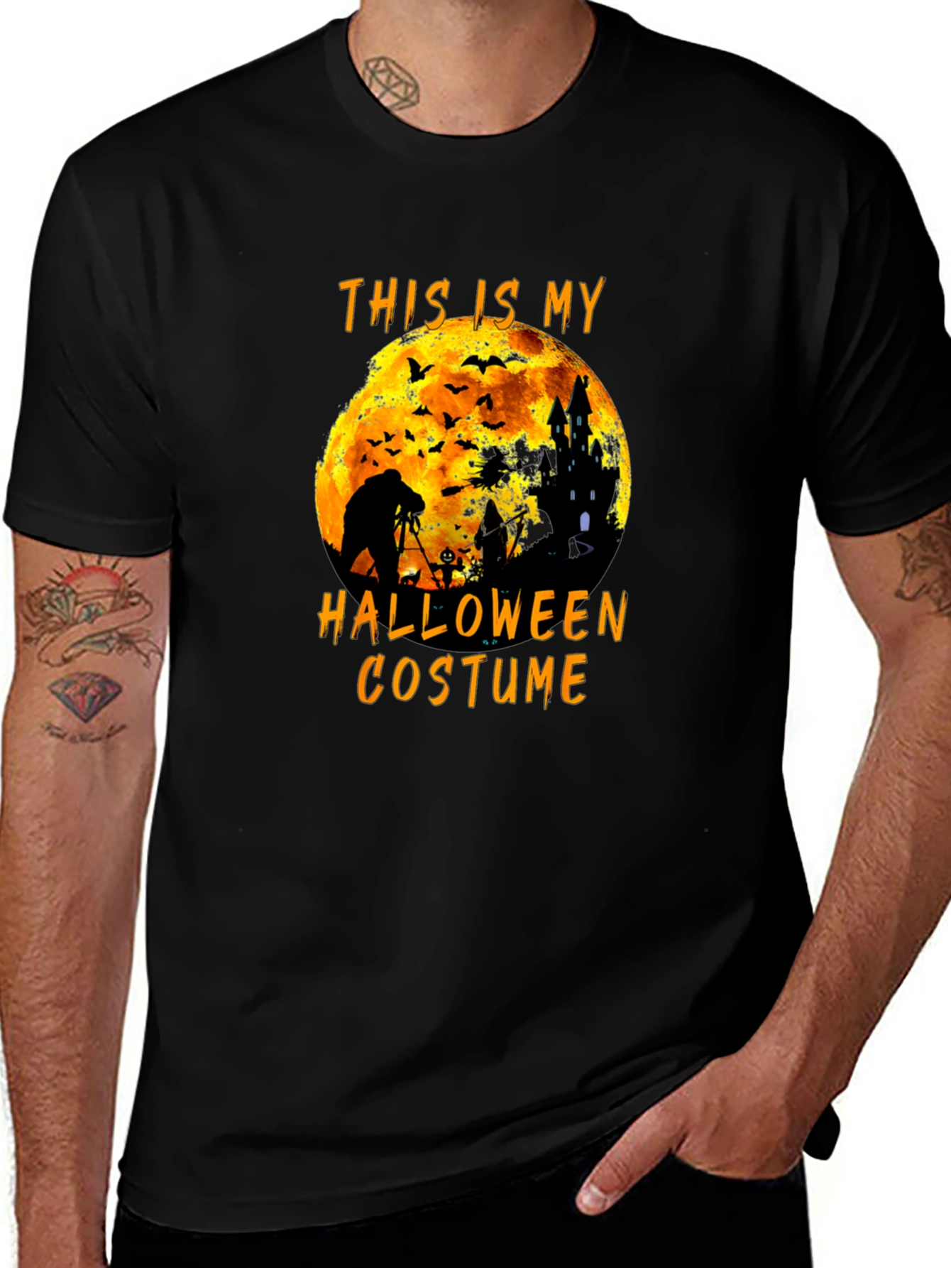 Halloween Costume Graphic Tee