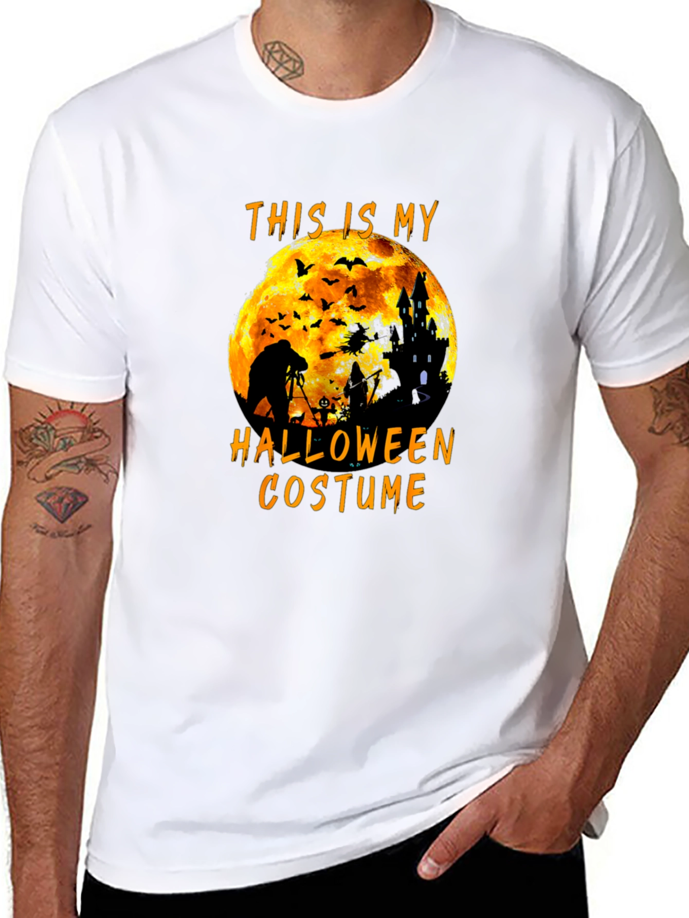 Halloween Costume Graphic Tee