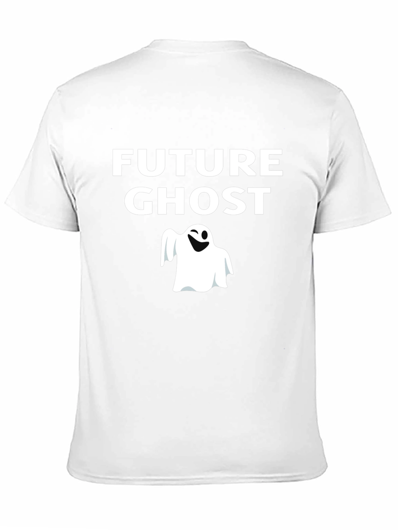 Future Ghost Graphic Tee - Spooky Season Comfort