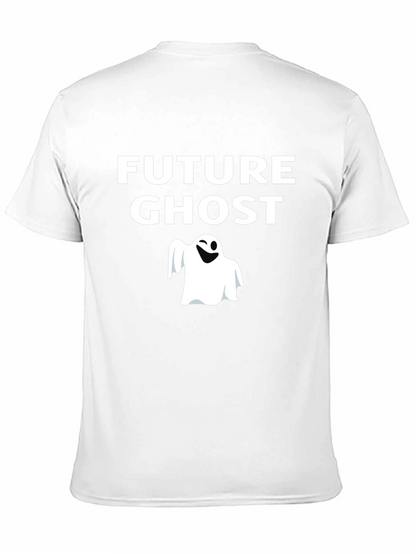 Future Ghost Graphic Tee - Spooky Season Comfort