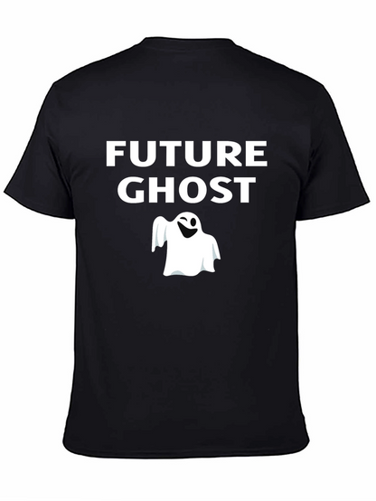 Future Ghost Graphic Tee - Spooky Season Comfort