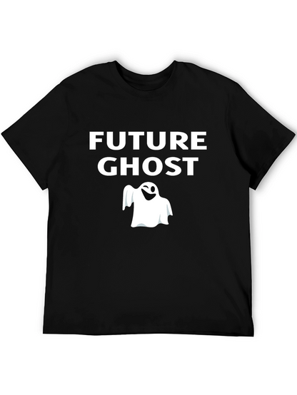 Future Ghost Graphic Tee - Spooky Season Comfort