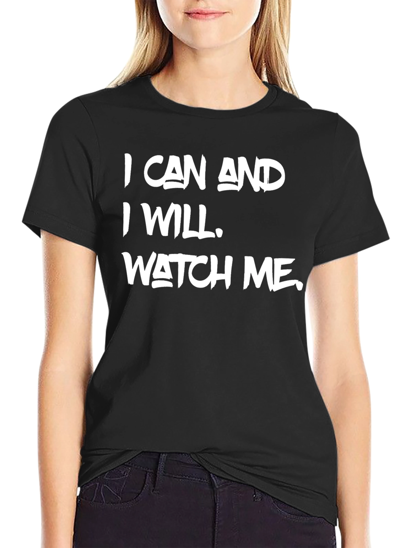 Motivational Graphic Tee - I Can & I Will