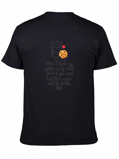 Milk & Cookies Graphic T-Shirt - Dunking Love