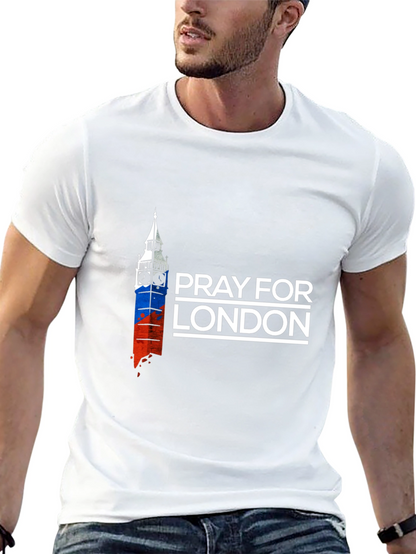 Pray for London Graphic T-Shirt