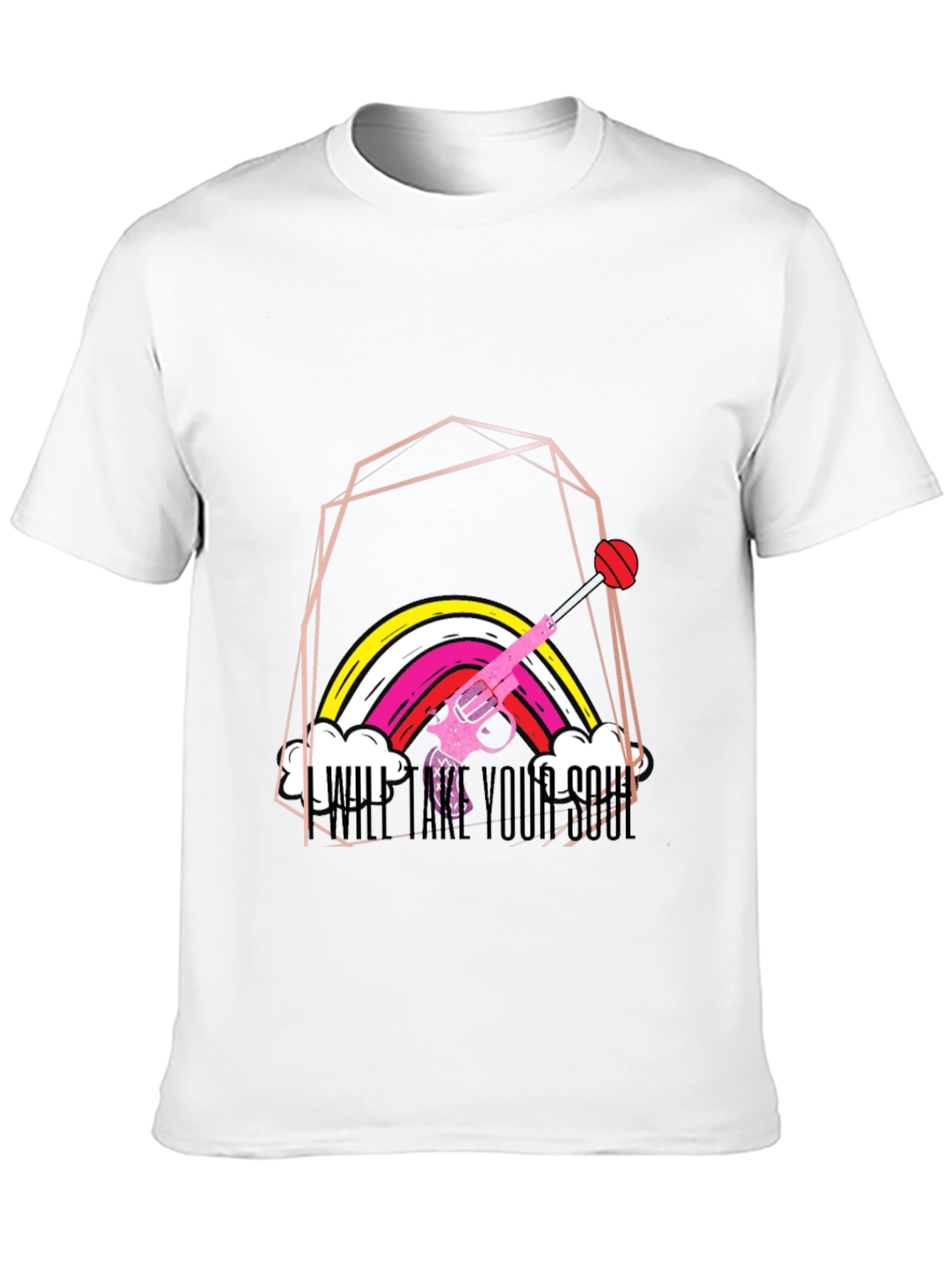 Rainbow Gun T-Shirt - Will Take Your Soul