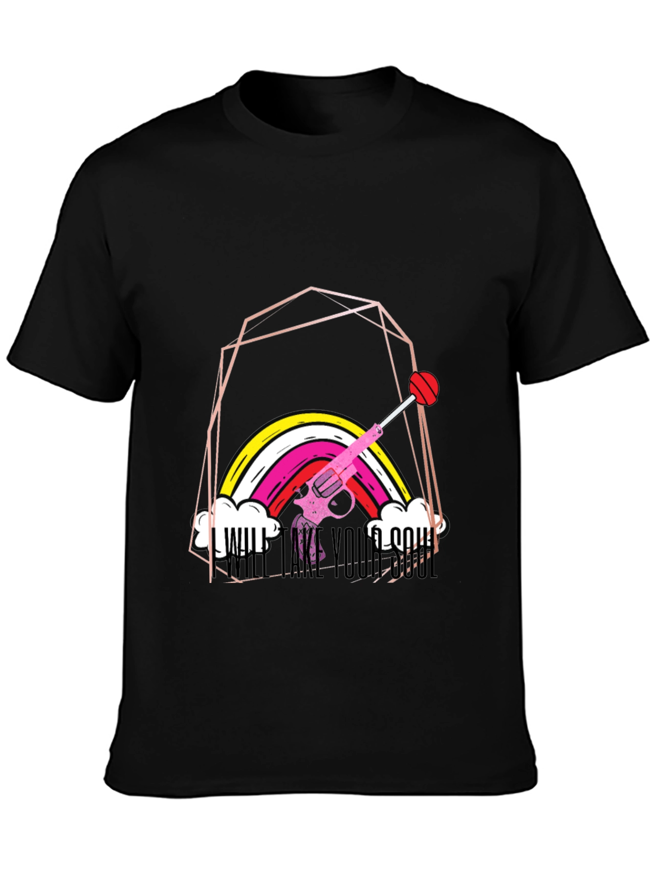 Rainbow Gun T-Shirt - Will Take Your Soul