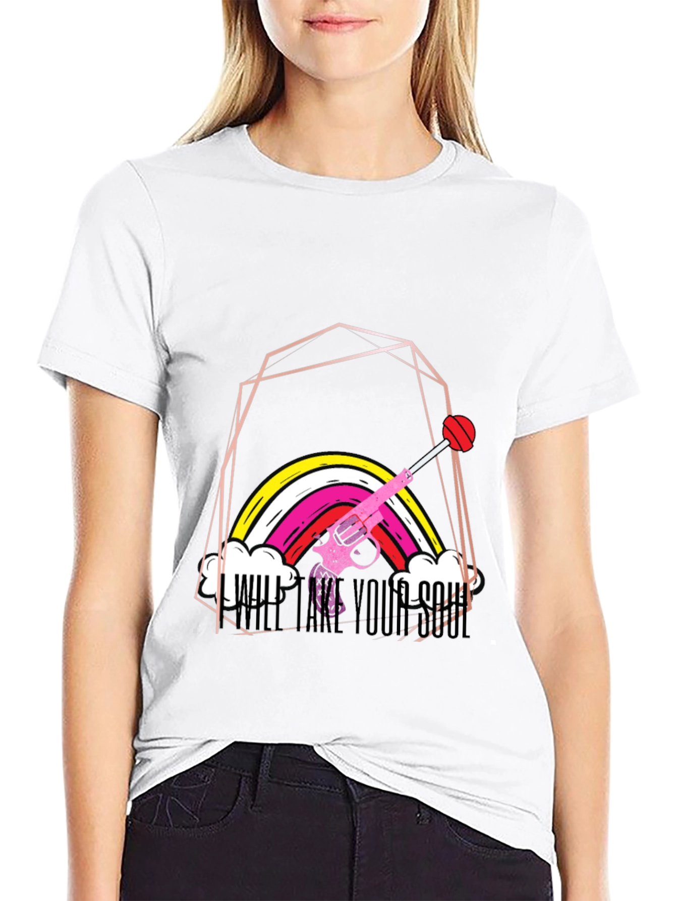Rainbow Gun T-Shirt - Will Take Your Soul