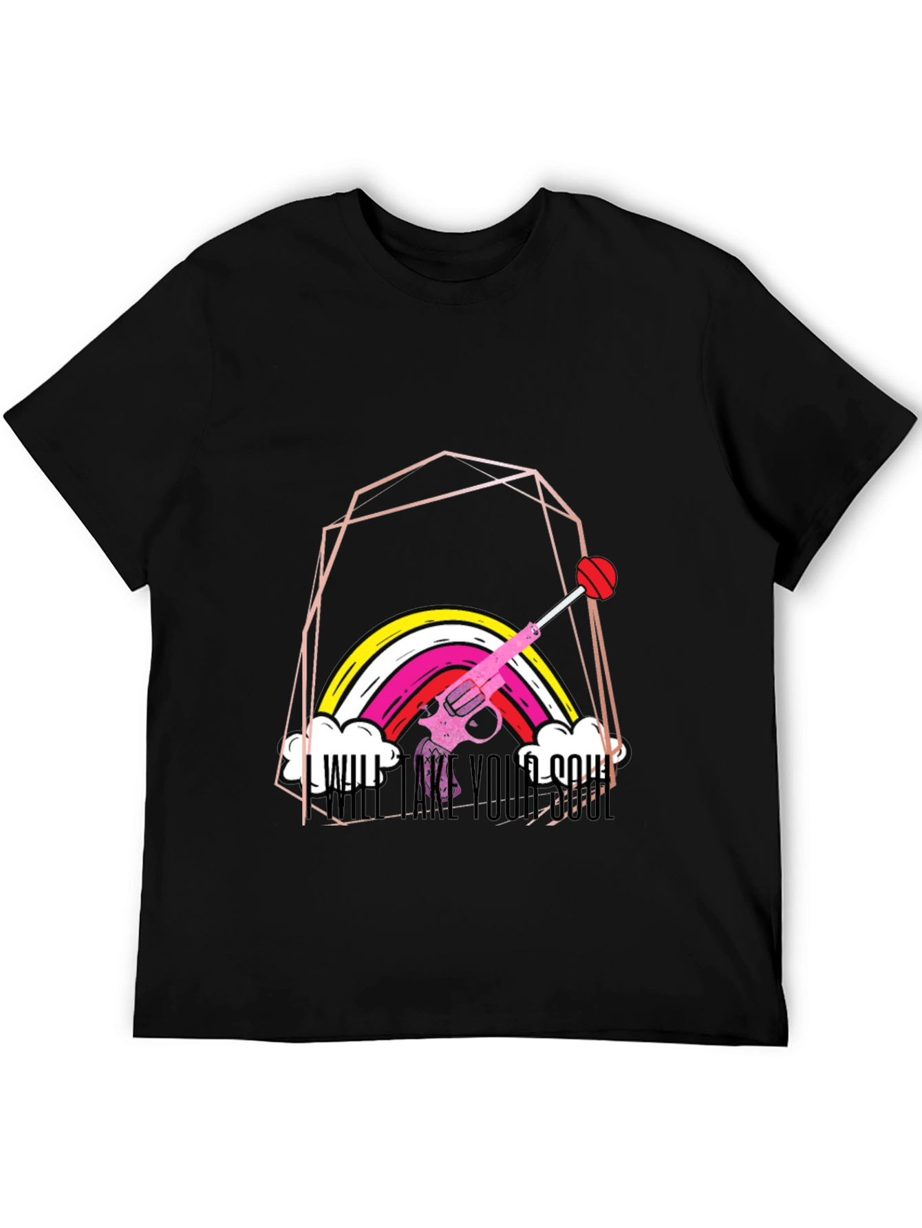 Rainbow Gun T-Shirt - Will Take Your Soul