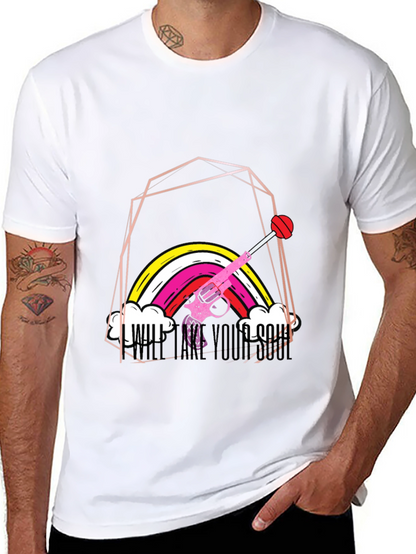 Rainbow Gun T-Shirt - Will Take Your Soul
