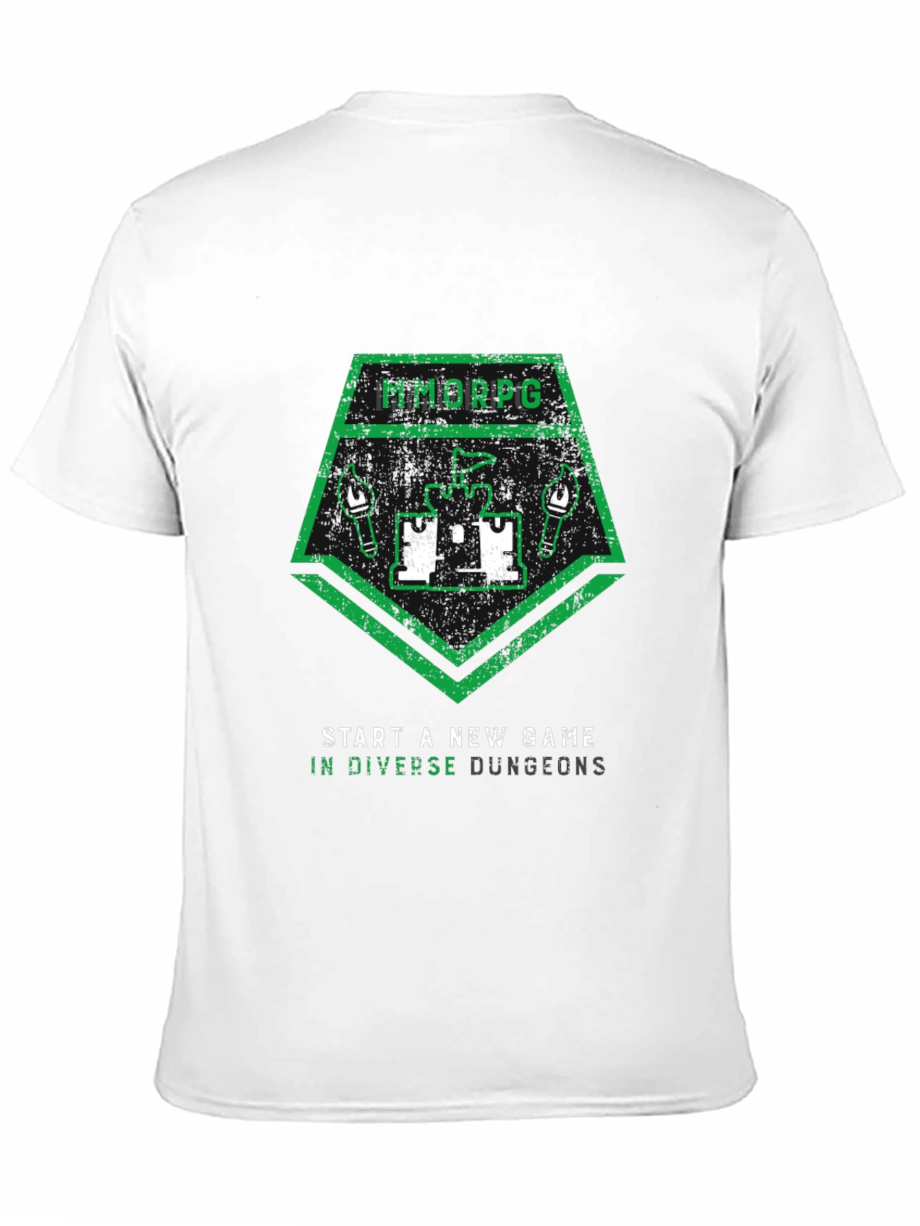 MMORPG Start a New Game Graphic T-Shirt