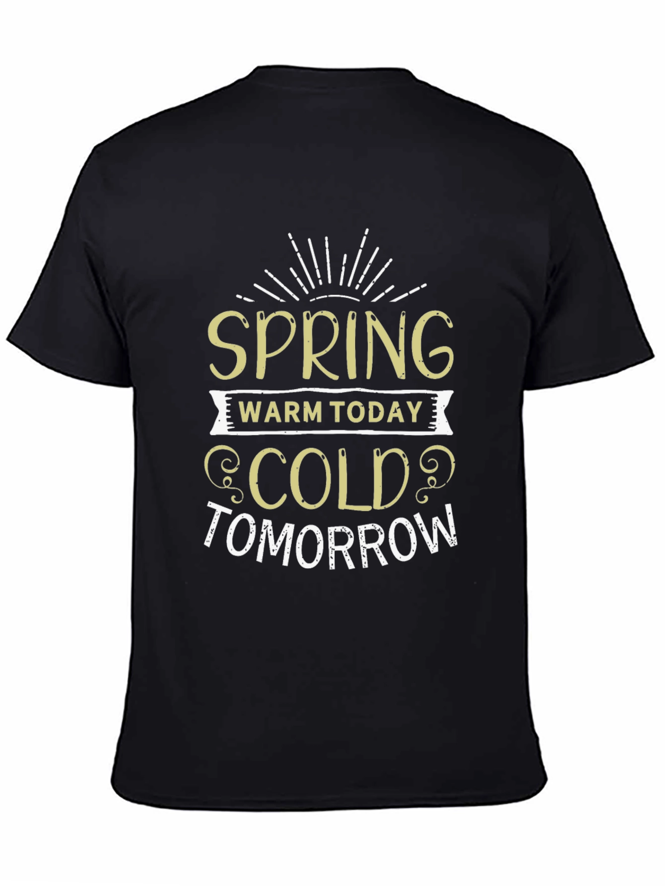 Spring Warm Today Cold Tomorrow T-Shirt