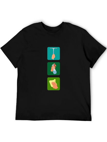 Cleaning Crew Graphic T-Shirt