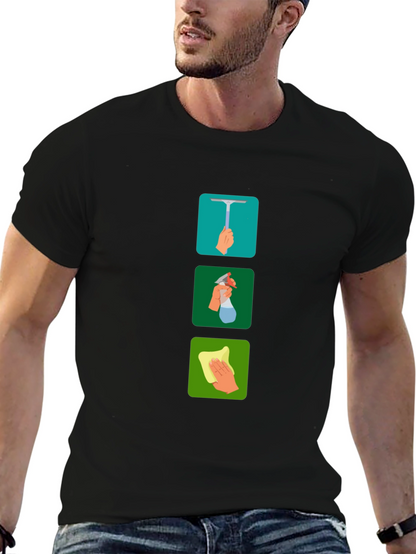 Cleaning Crew Graphic T-Shirt