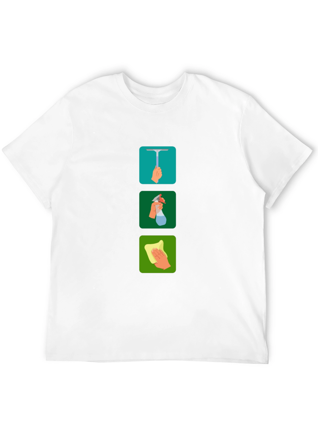 Cleaning Crew Graphic T-Shirt