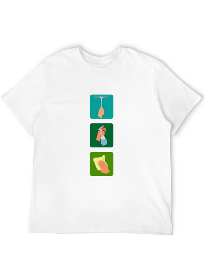 Cleaning Crew Graphic T-Shirt