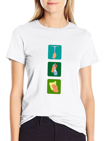 Cleaning Crew Graphic T-Shirt