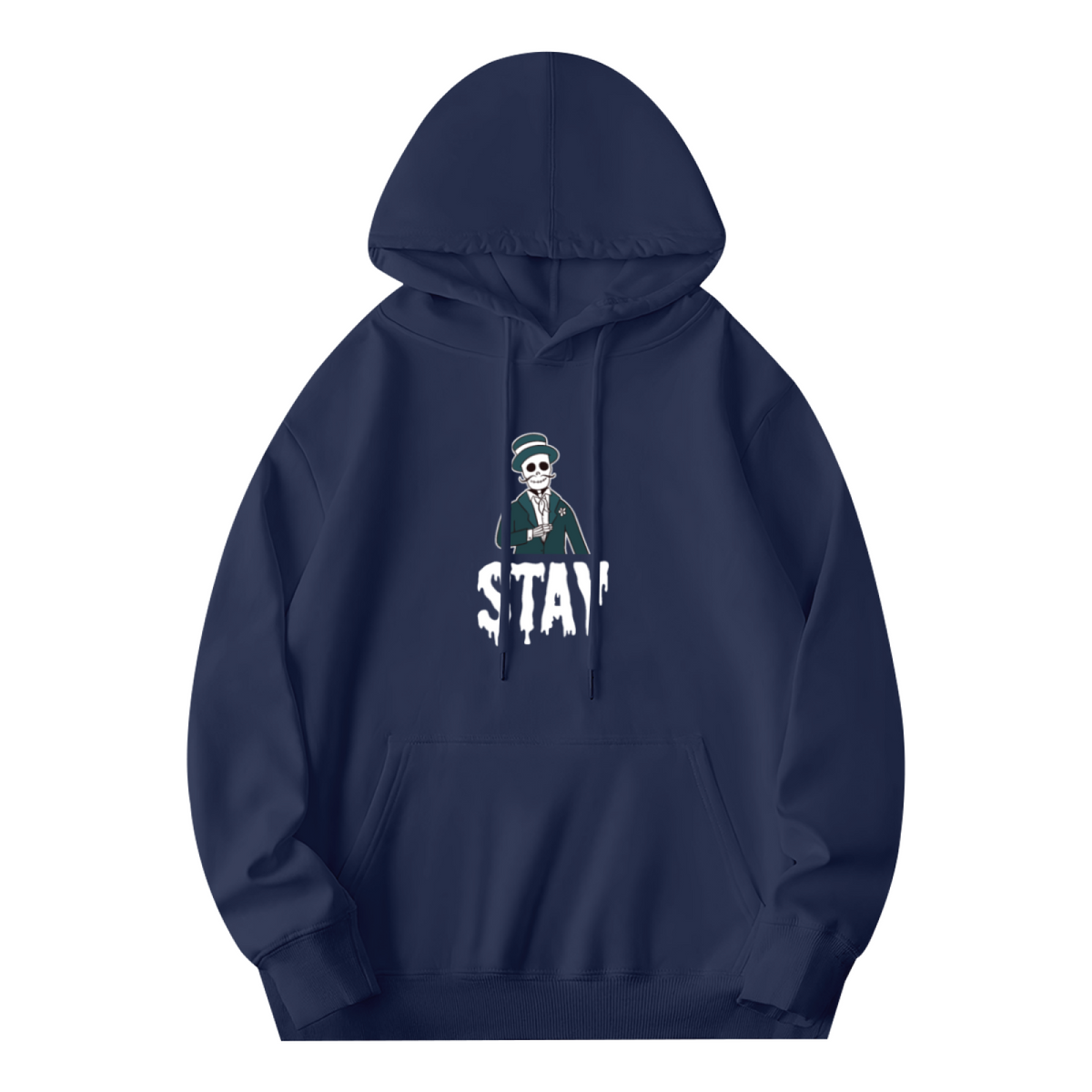 Trendy Hooded Sweatshirt - Inspirational Quote
