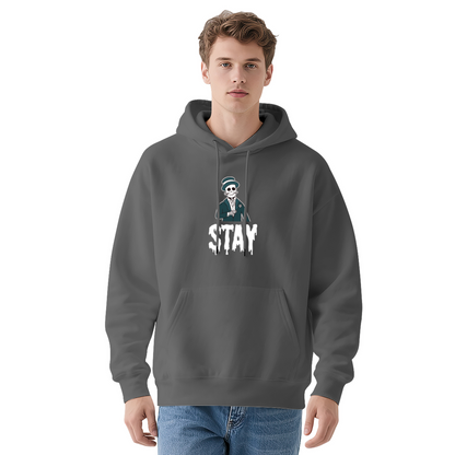 Trendy Hooded Sweatshirt - Inspirational Quote
