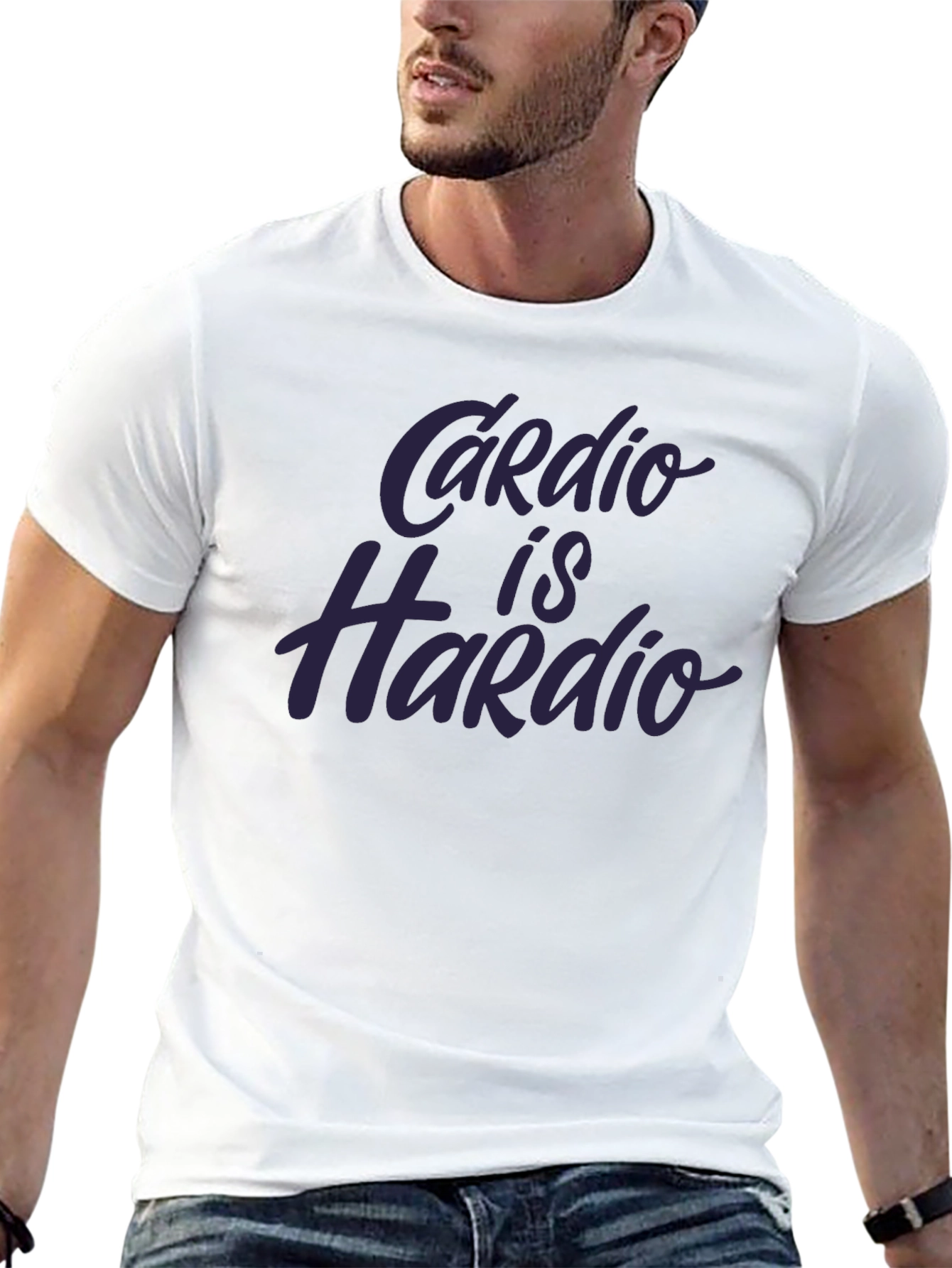 Cardio is Hardio Graphic T-Shirt