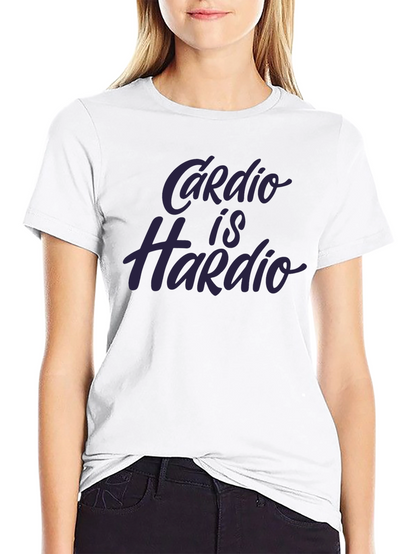 Cardio is Hardio Graphic T-Shirt