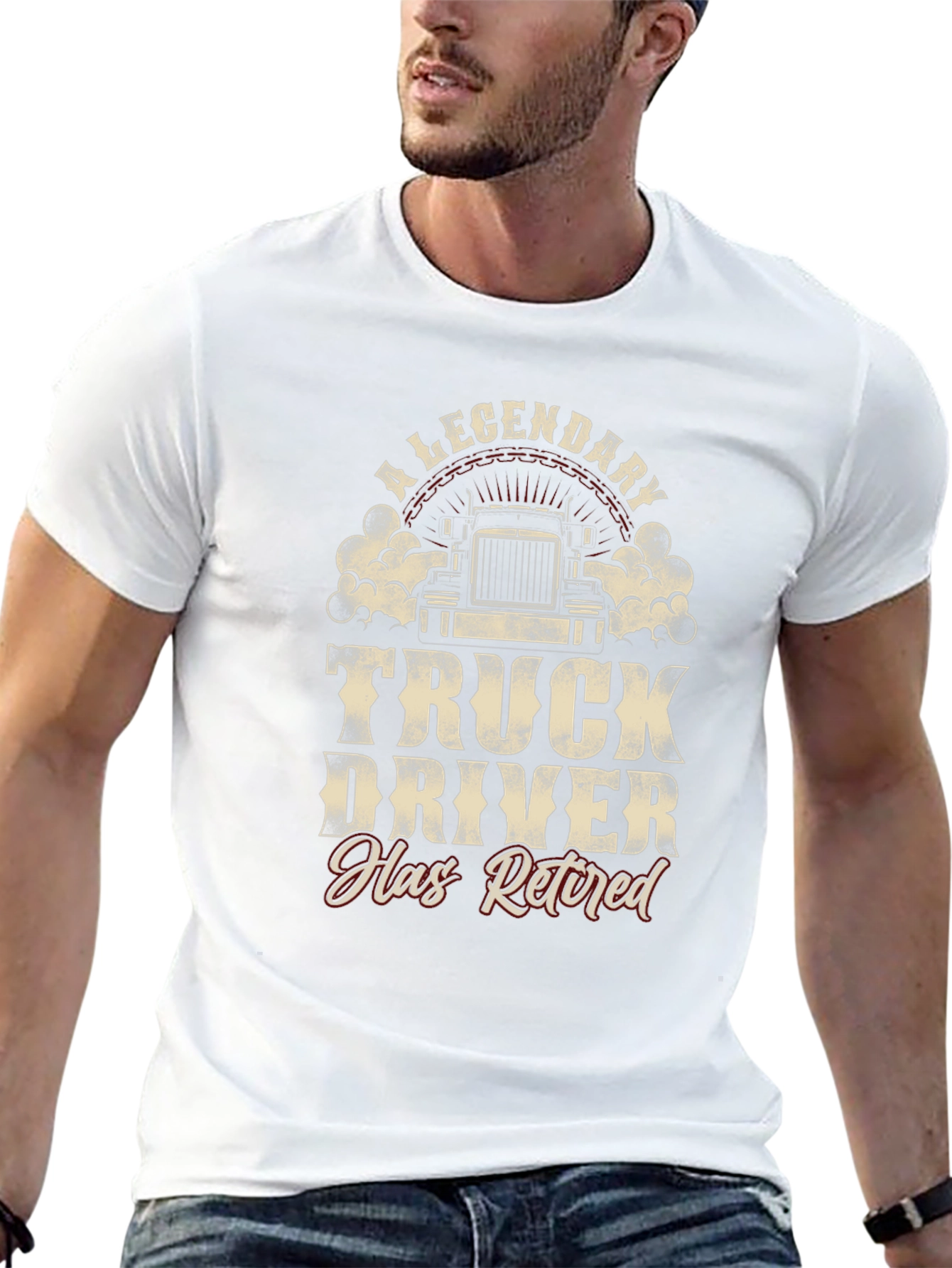 Legendary Retired Truck Driver T-Shirt