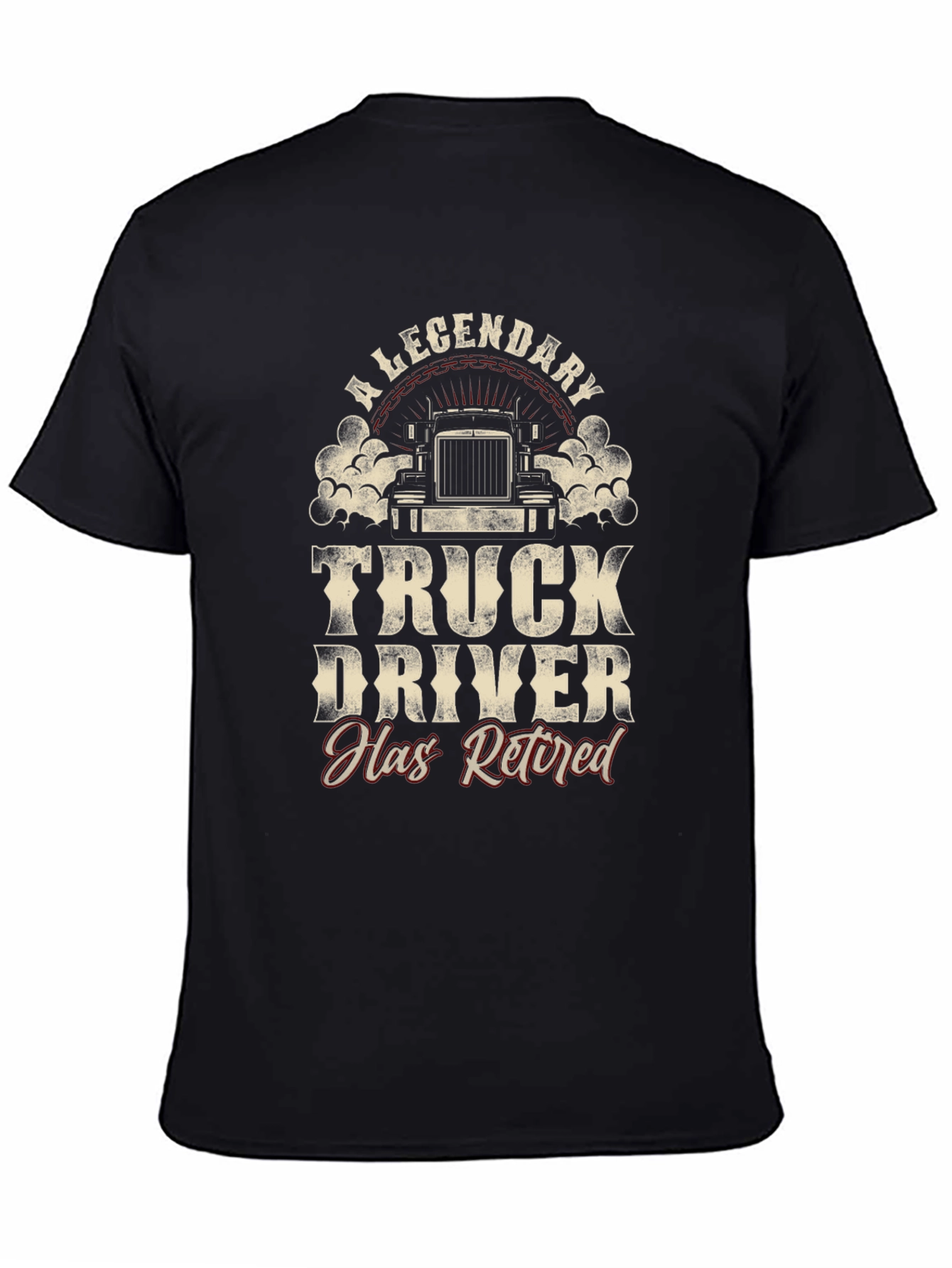 Legendary Retired Truck Driver T-Shirt