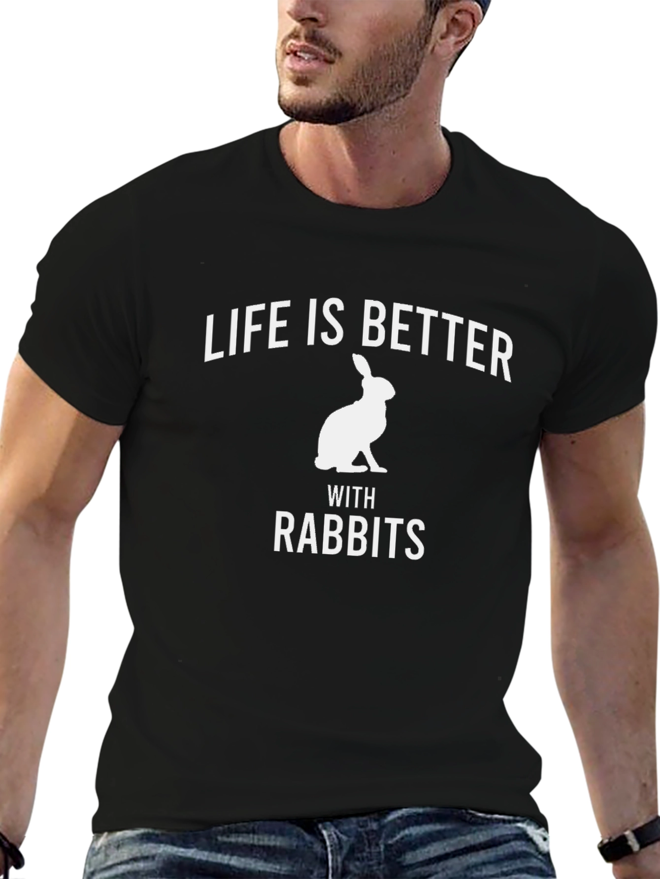 Life is Better with Rabbits T-Shirt