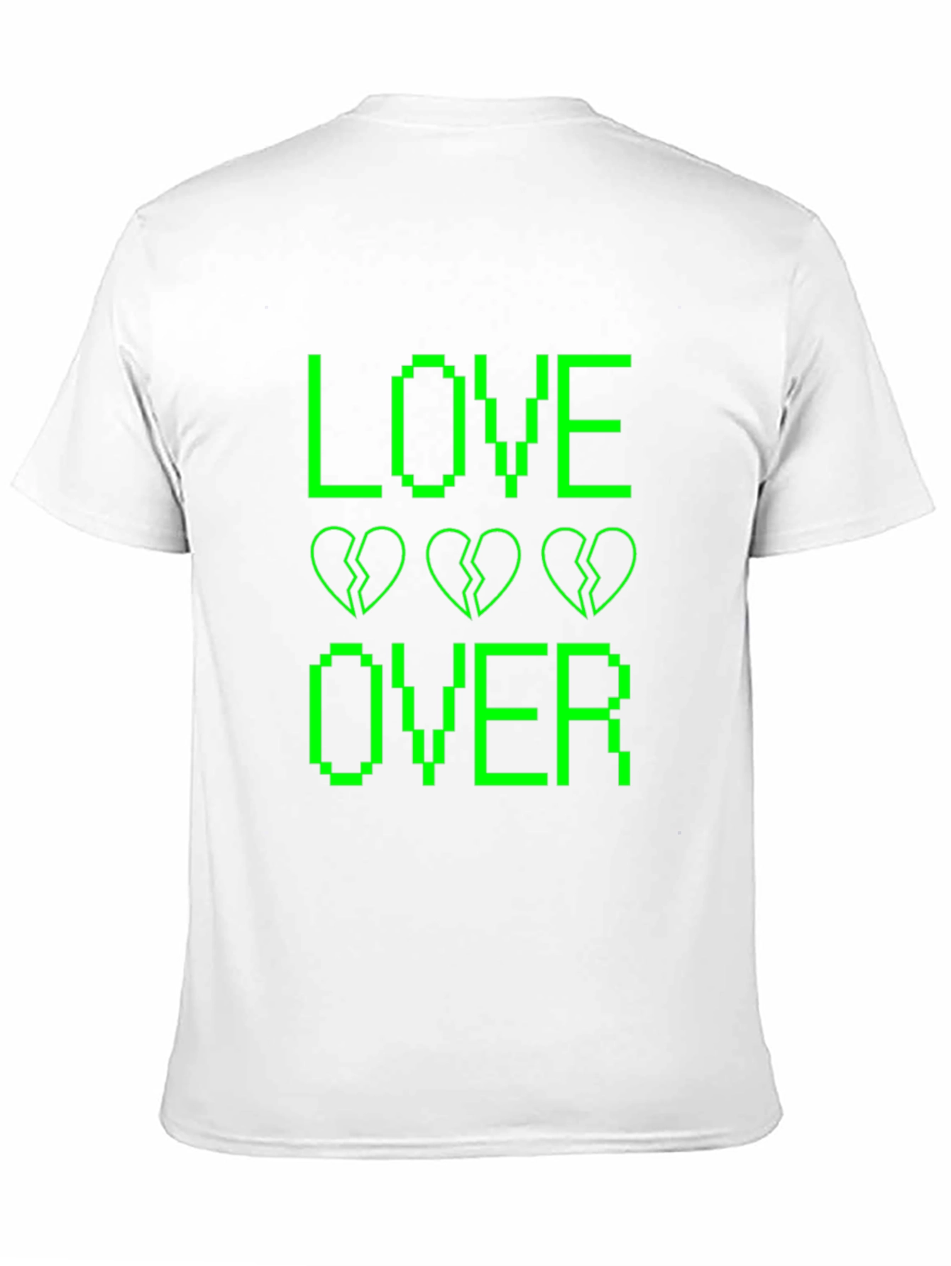 Love Over Black Graphic T-Shirt
