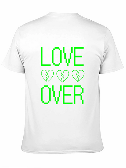Love Over Black Graphic T-Shirt