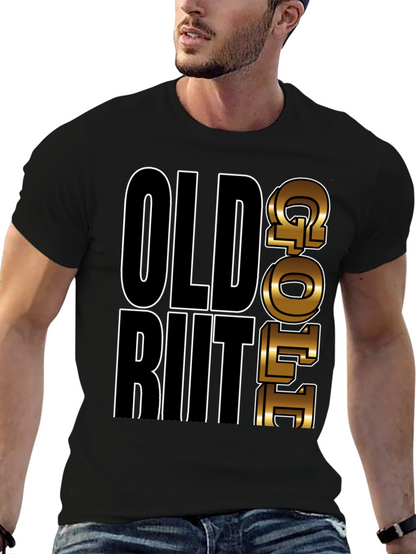 Old but Gold T-Shirt Mens Black Graphic Tee