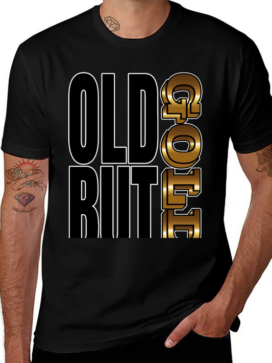 Old but Gold T-Shirt Mens Black Graphic Tee