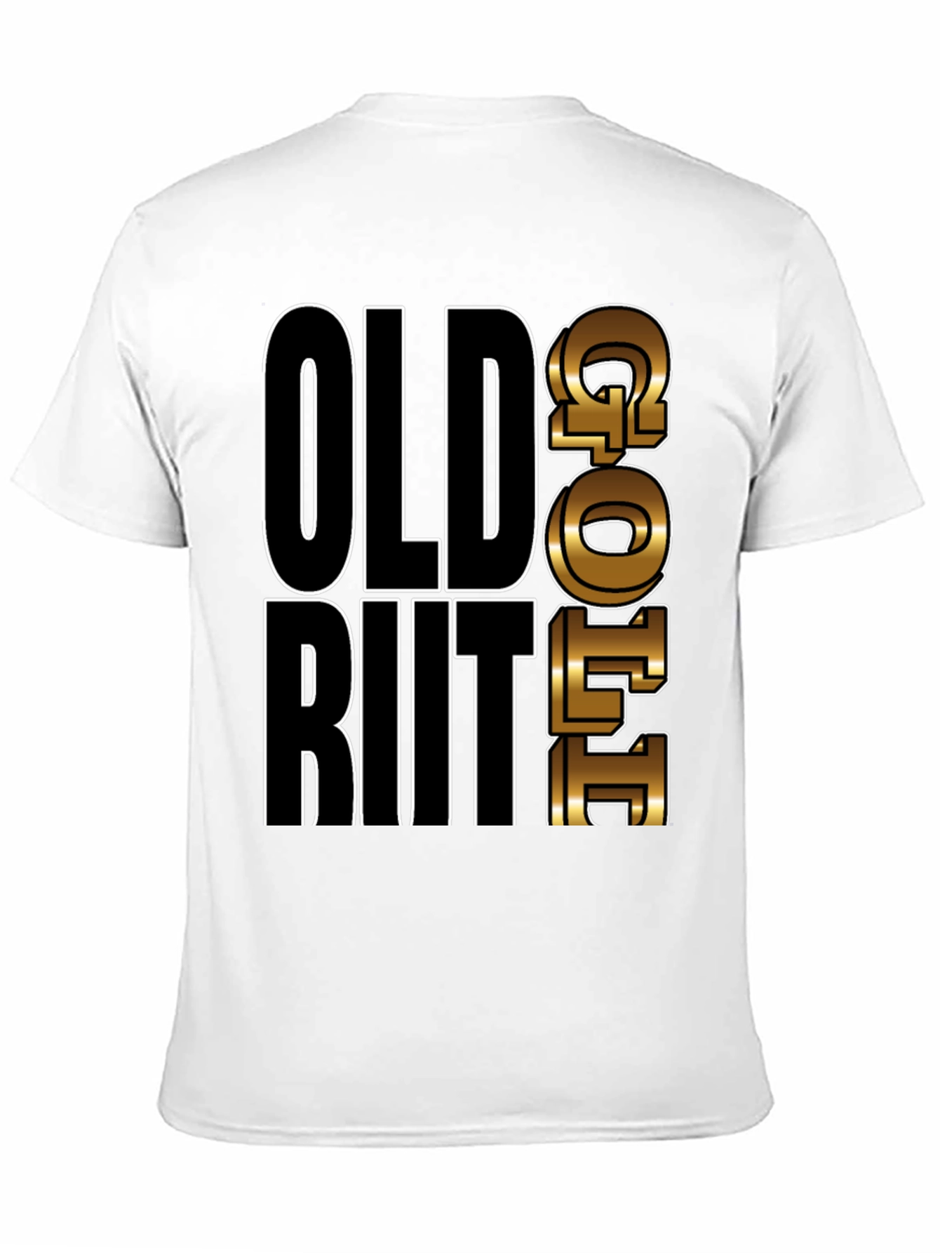Old but Gold T-Shirt Mens Black Graphic Tee