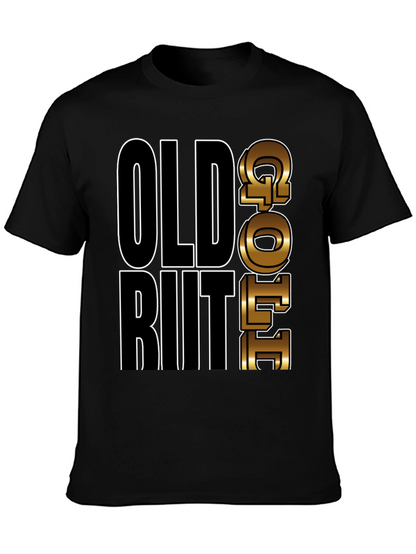 Old but Gold T-Shirt Mens Black Graphic Tee