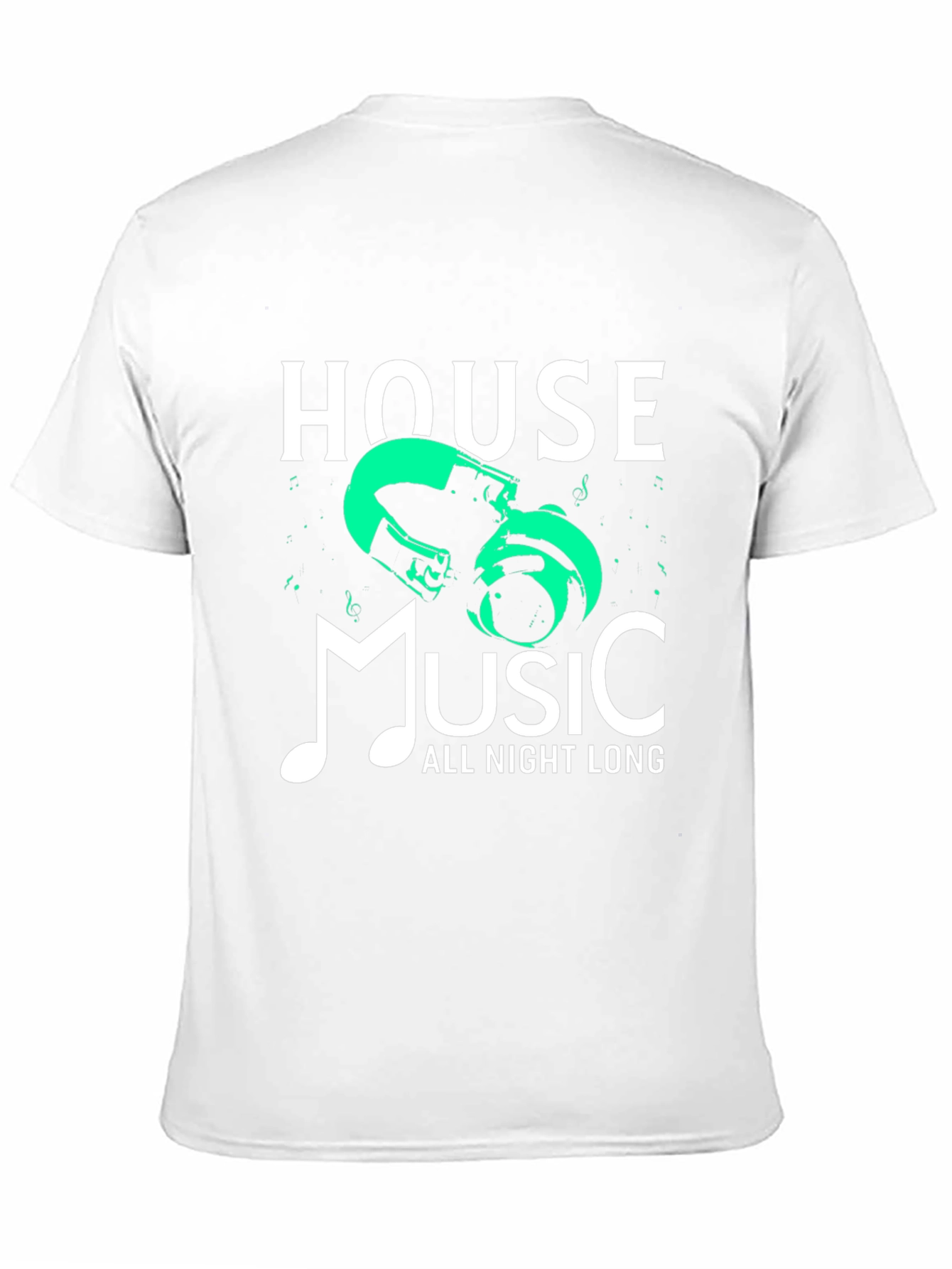 House Music All Night Long Graphic Tee
