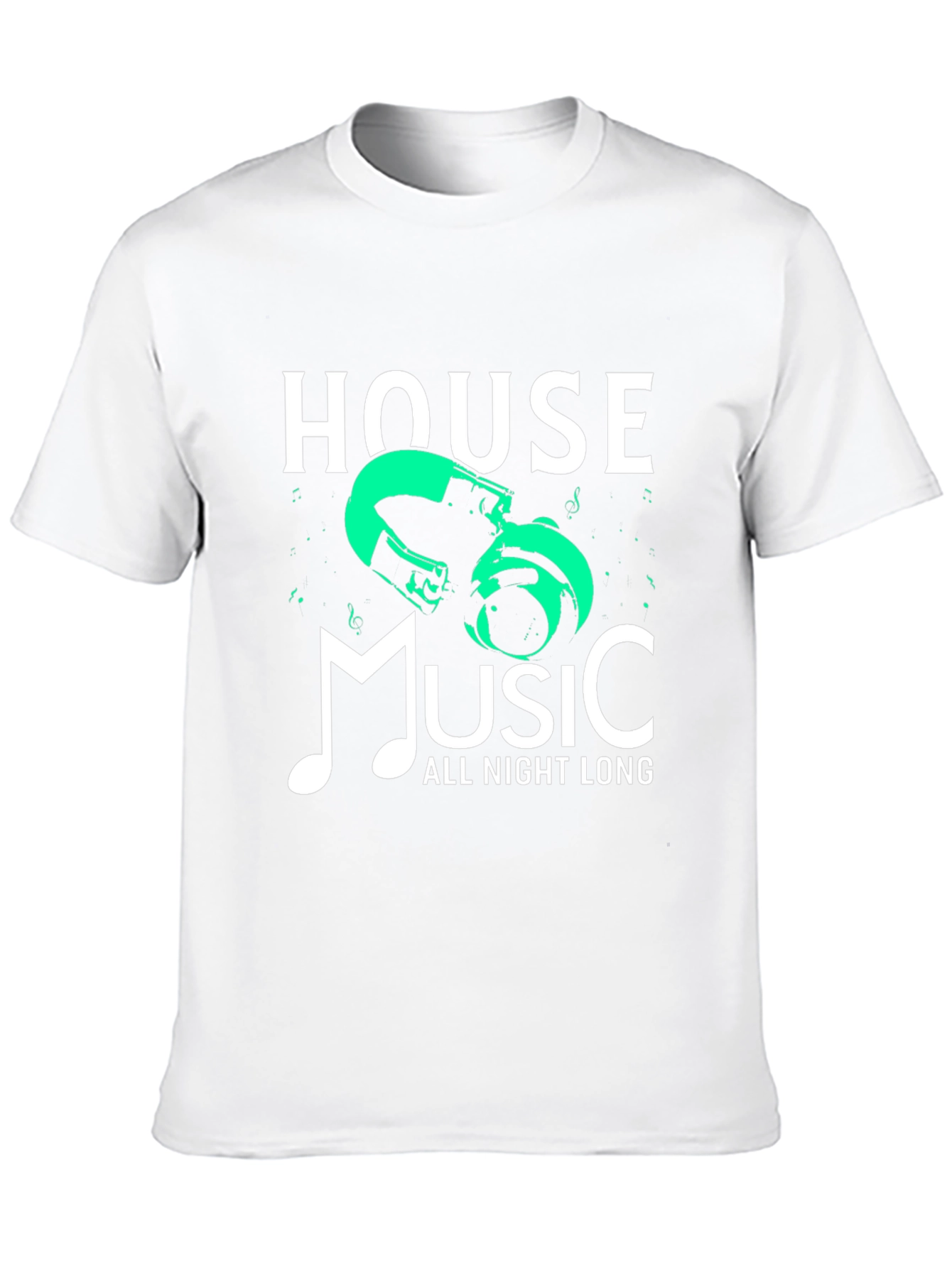 House Music All Night Long Graphic Tee