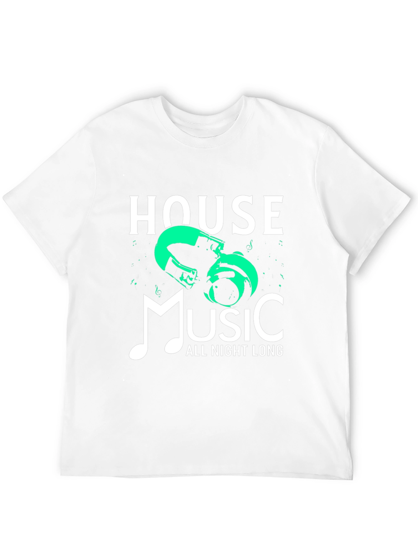 House Music All Night Long Graphic Tee