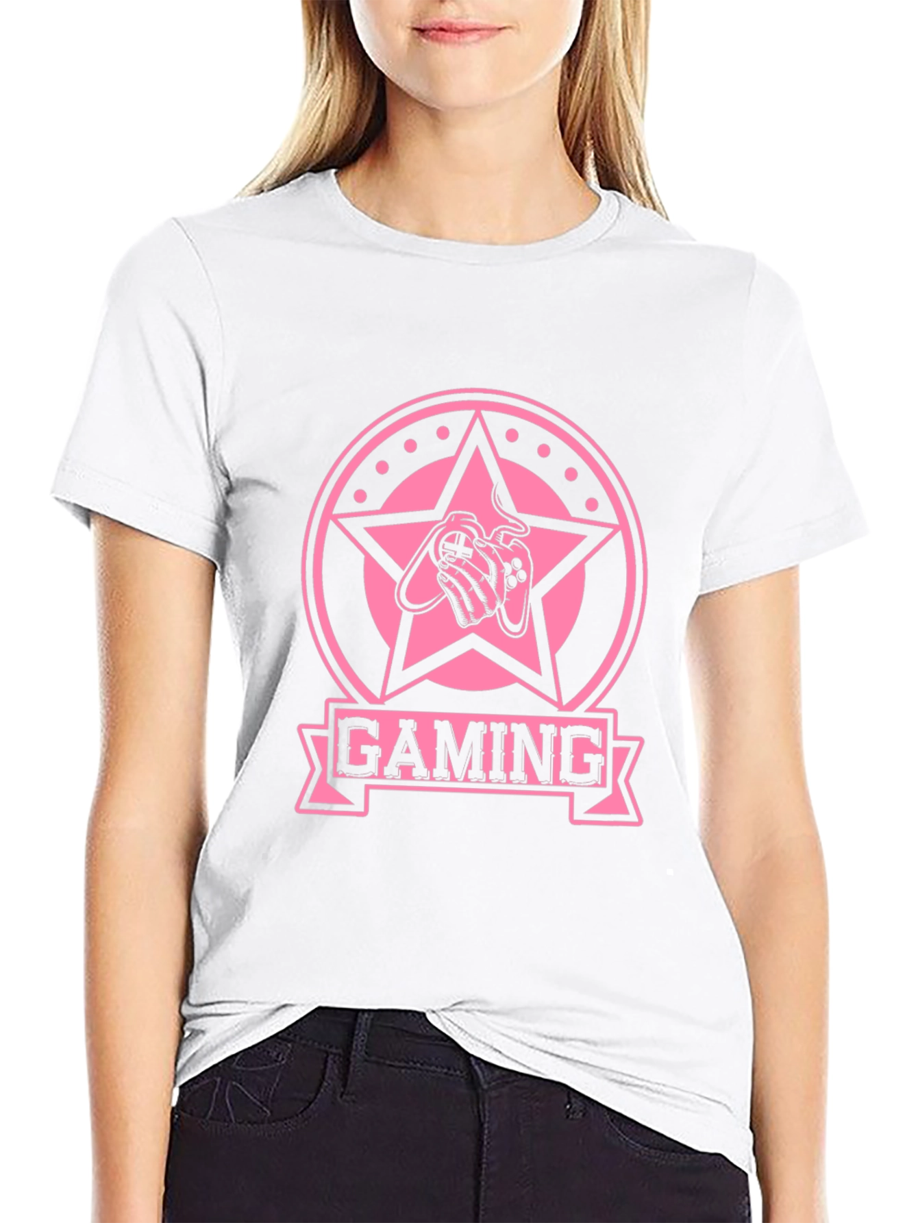 Gaming Star T-Shirt Black