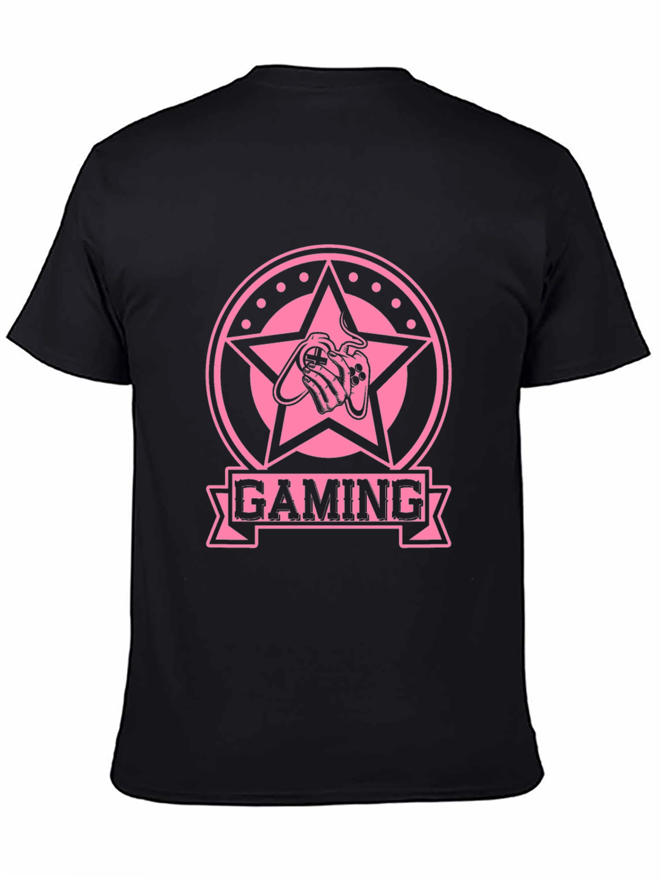 Gaming Star T-Shirt Black