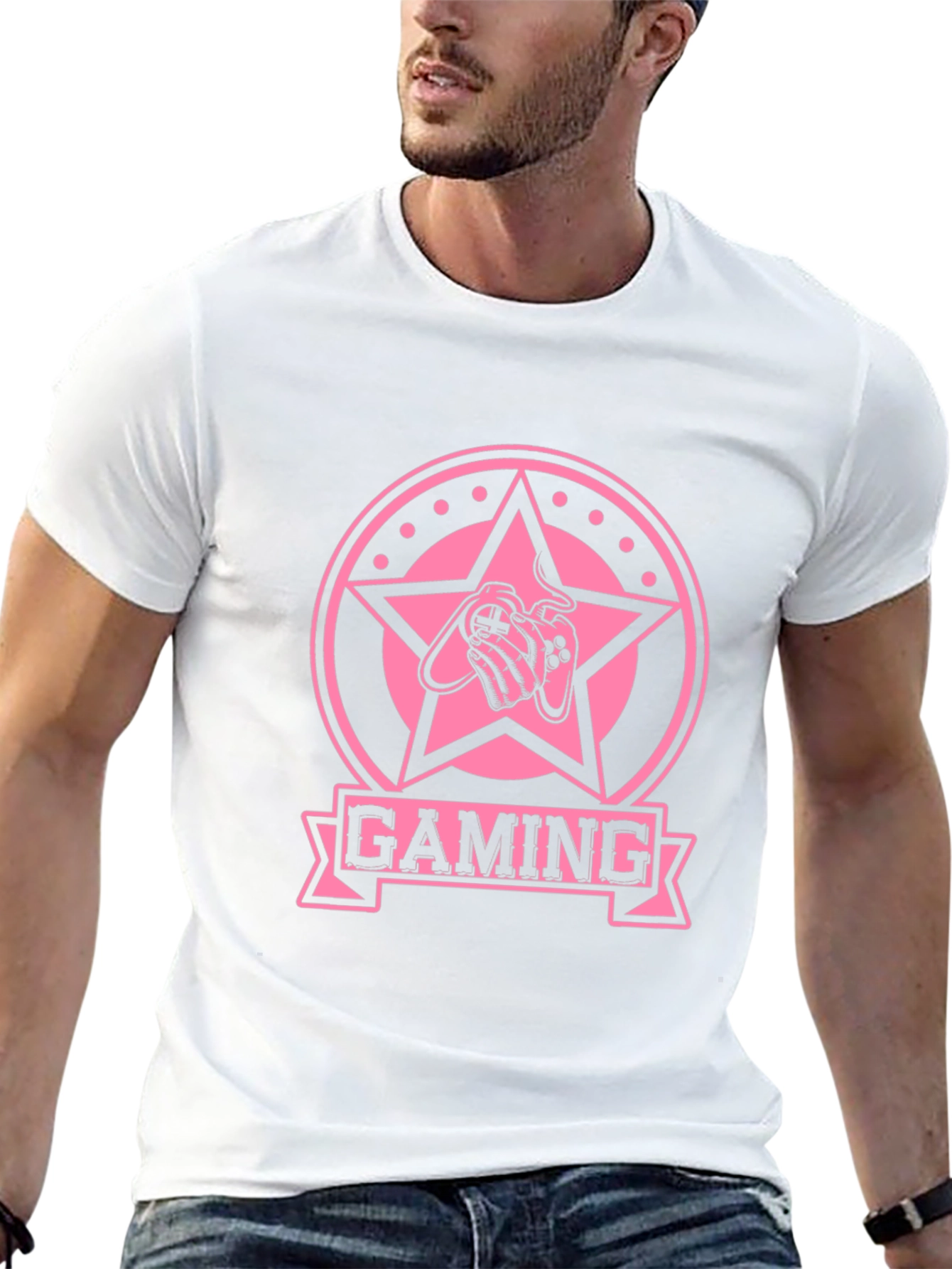 Gaming Star T-Shirt Black