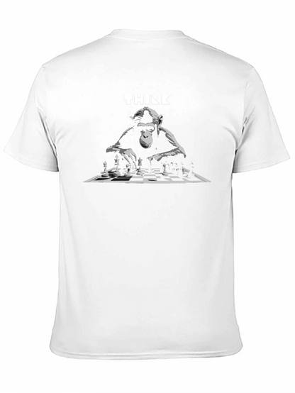Think Monkey Chess T-Shirt