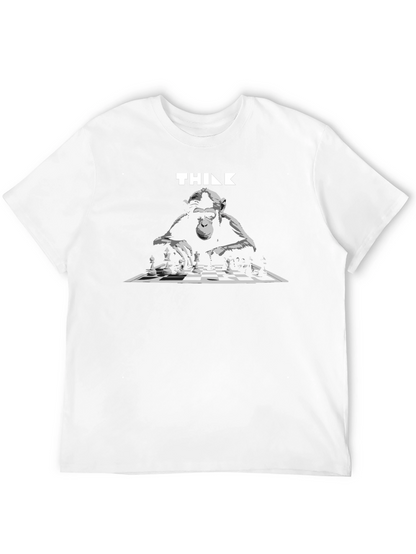 Think Monkey Chess T-Shirt