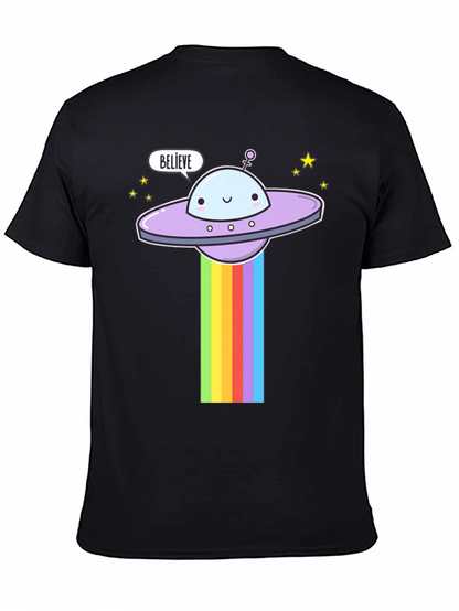 Believe UFO Rainbow T-Shirt