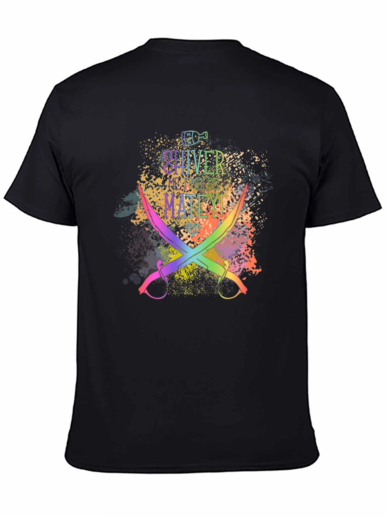 Shiver Me Timbers Matey! Mens Graphic Tee