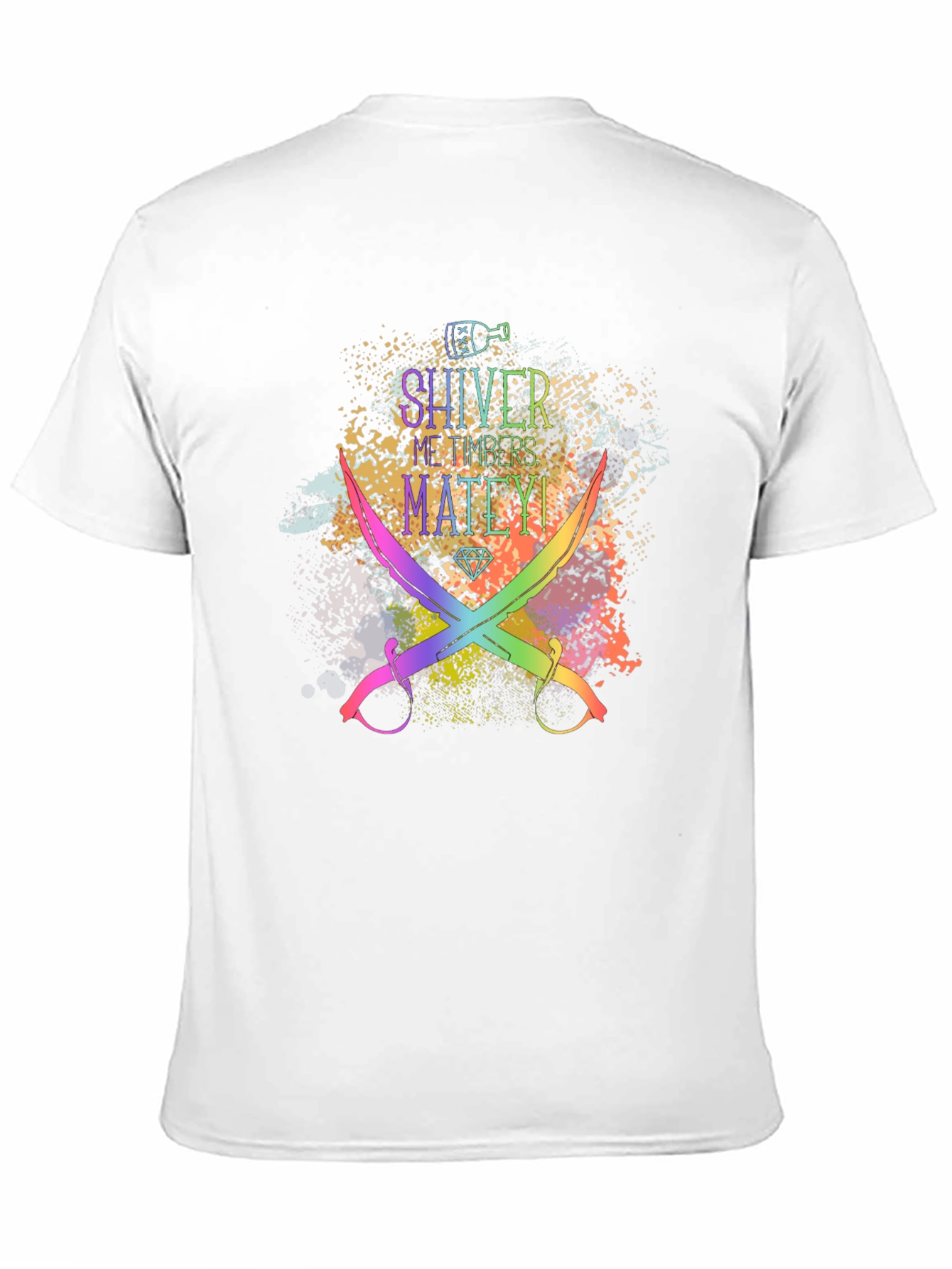 Shiver Me Timbers Matey! Mens Graphic Tee