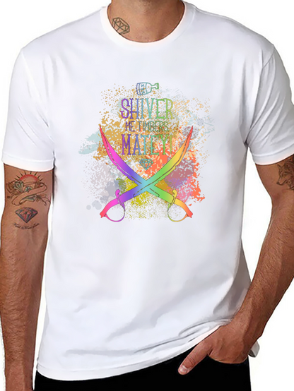 Shiver Me Timbers Matey! Mens Graphic Tee