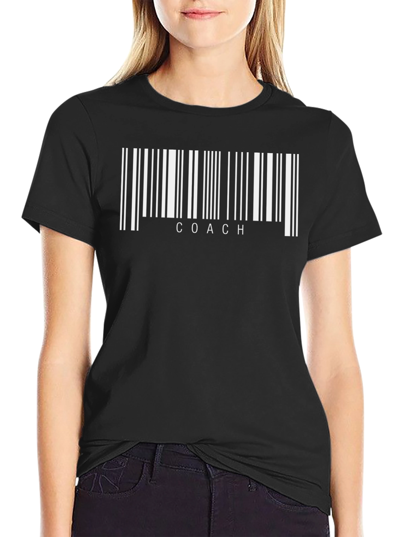 COACH Barcode Black T-Shirt