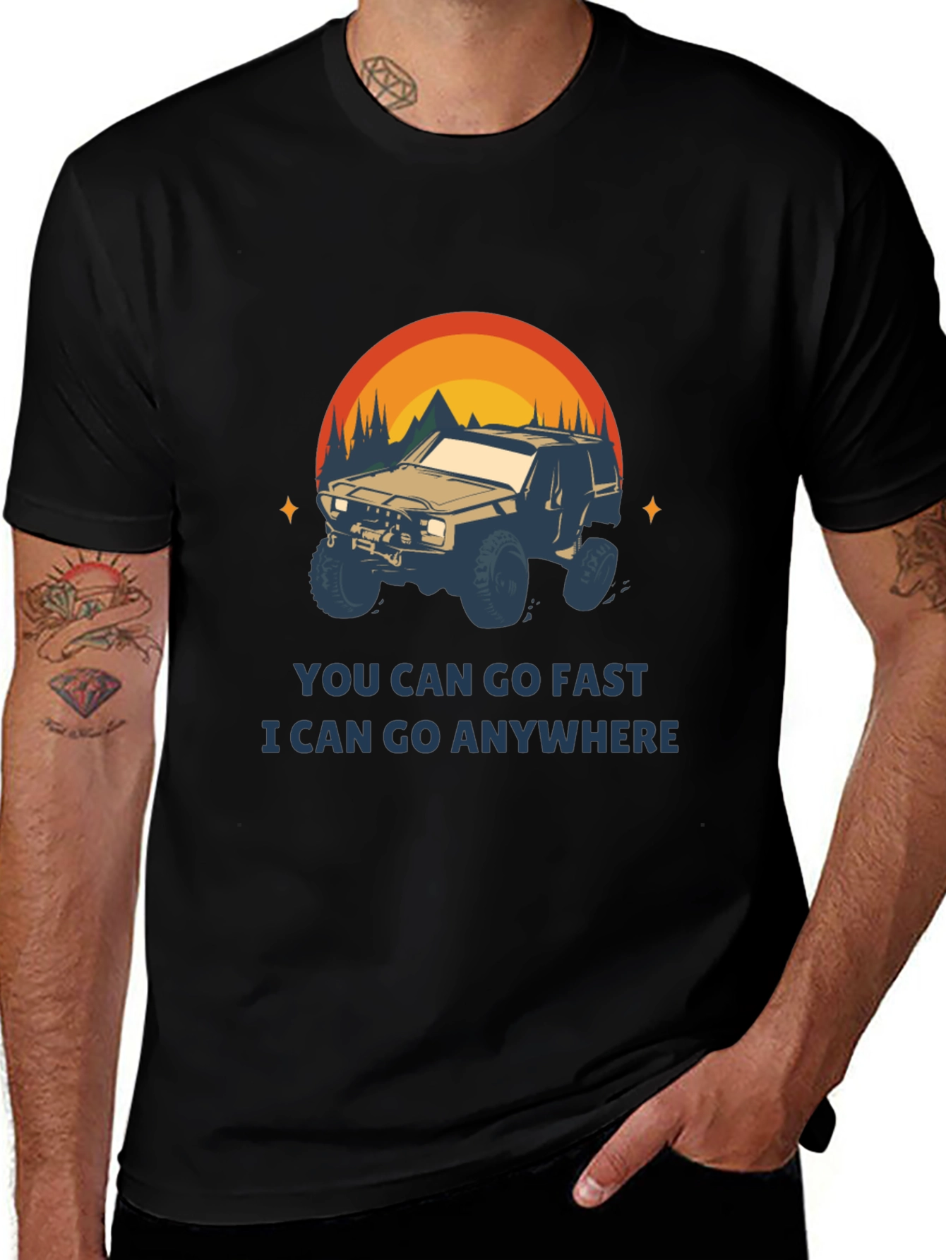 Off-Road Adventure T-Shirt - You Can Go Anywhere
