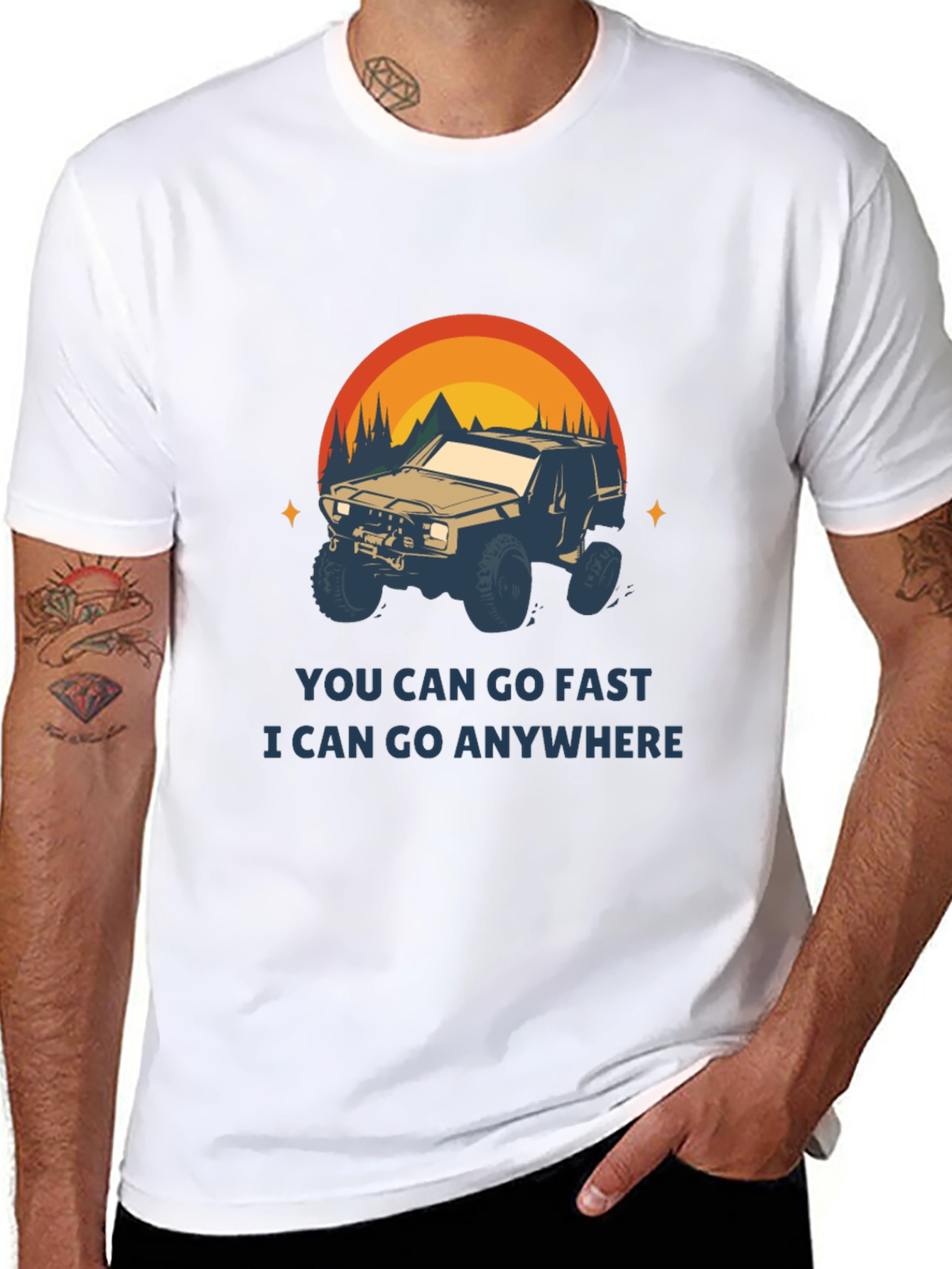 Off-Road Adventure T-Shirt - You Can Go Anywhere