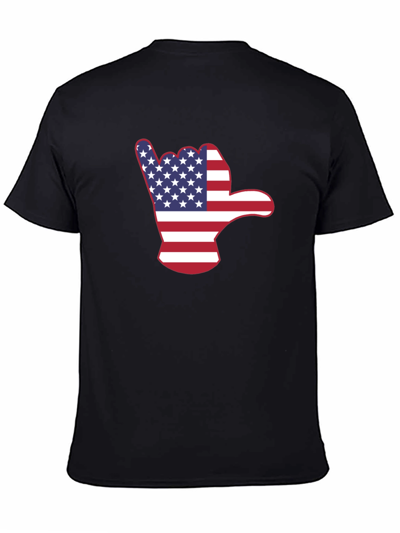 American Flag Shaka Hand T-Shirt